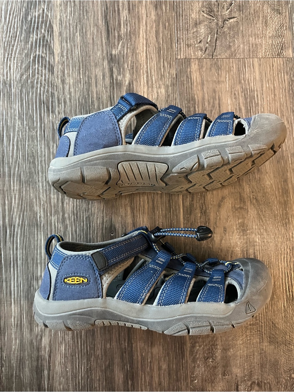 Keen Kids Navy Blue Closed-Toe Adventure Sandals